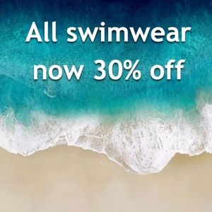 Swimwear NWTs - now 30% off  🌞 🌴 👙